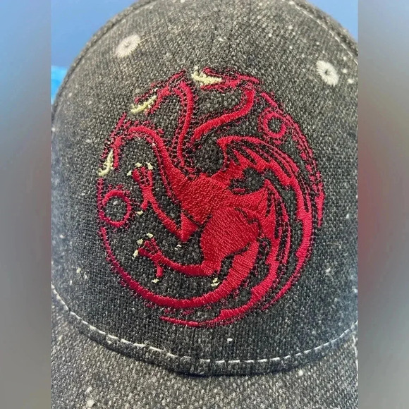 ☕️2 for $25🥞 Game of Thrones - Targaryen Curved Brim Hat - Picture 2 of 7